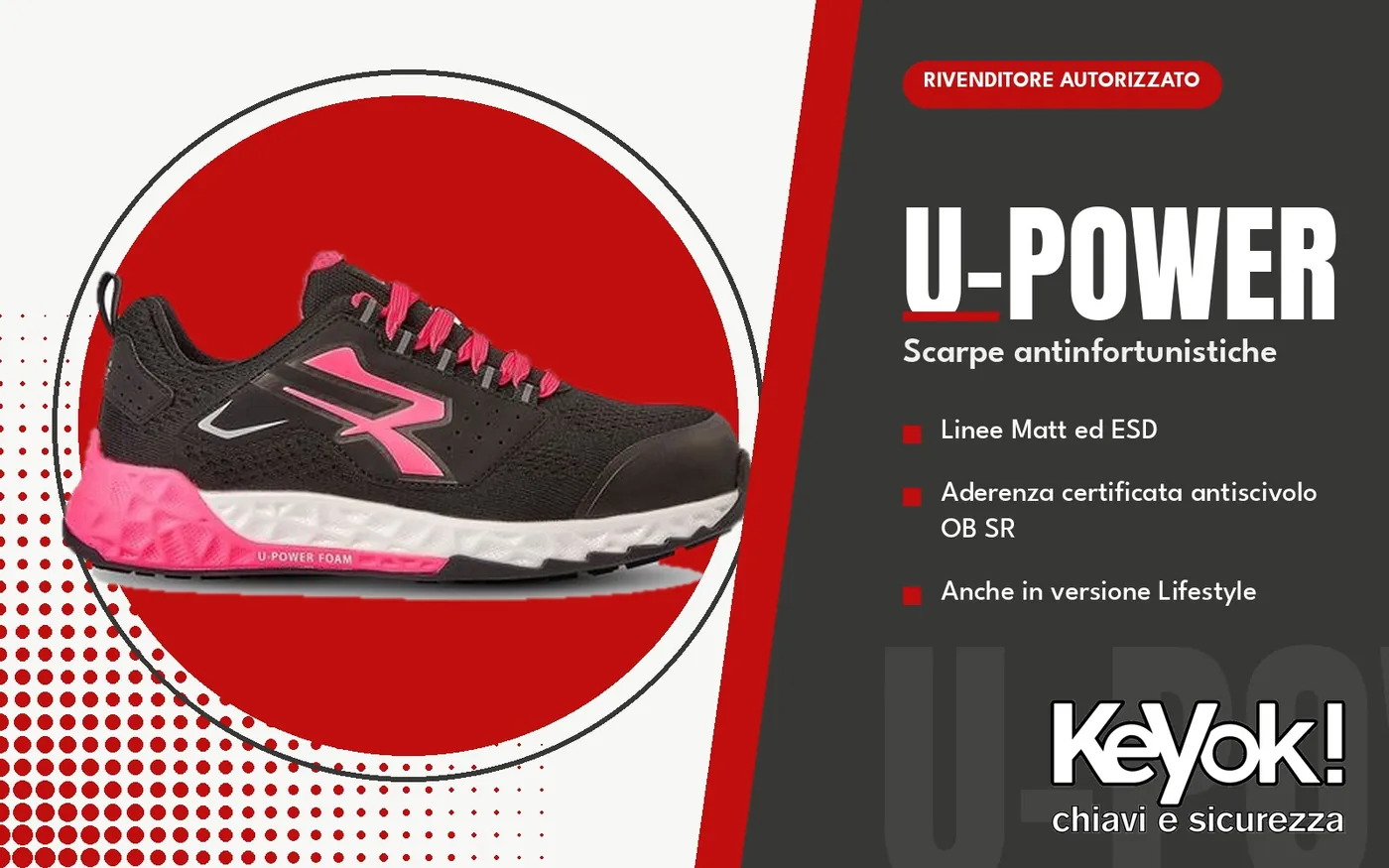 Scarpe antinfortunistiche U-Power